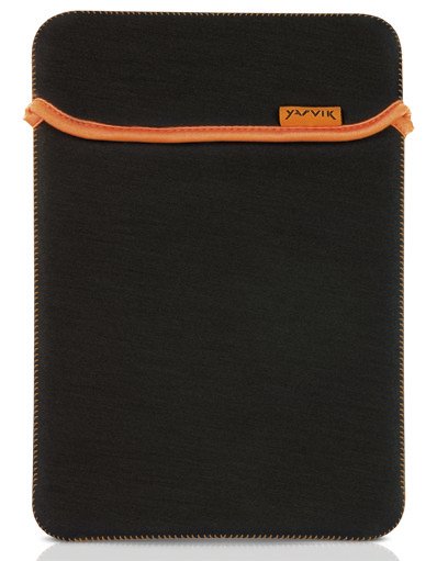 Yarvik sleeve 8 Inch - universele neoprene tablet sleeve - Zwart / Wit afbeelding