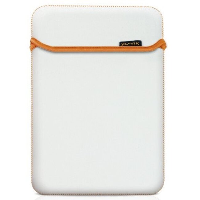Yarvik sleeve 8 Inch - universele neoprene tablet sleeve - Zwart / Wit