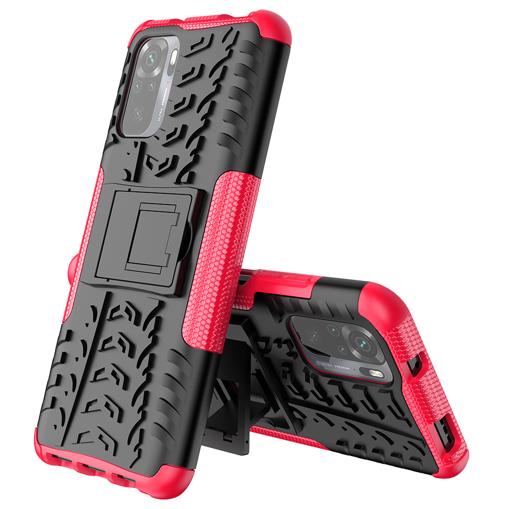 Xiaomi Redmi Note 10 Hoesje - Schokbestendige Back Cover - Roze afbeelding