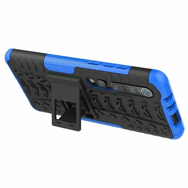 Hoesje geschikt voor Xiaomi Mi 10 (Pro) - Schokbestendige Back Cover - Blauw