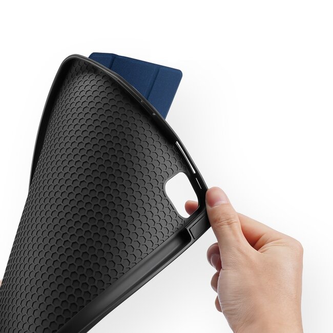 Tablet hoes geschikt voor iPad Pro 11 (2020) - Dux Ducis Domo Lite Book Case met stylus pen houder - Blauw