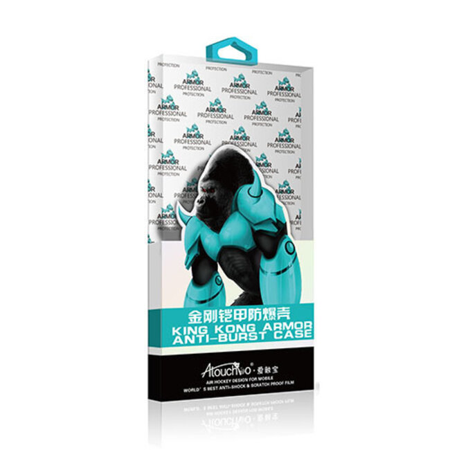 Hoesje geschikt voor Samsung Galaxy A80 - anti-shock tpu back cover - transparant