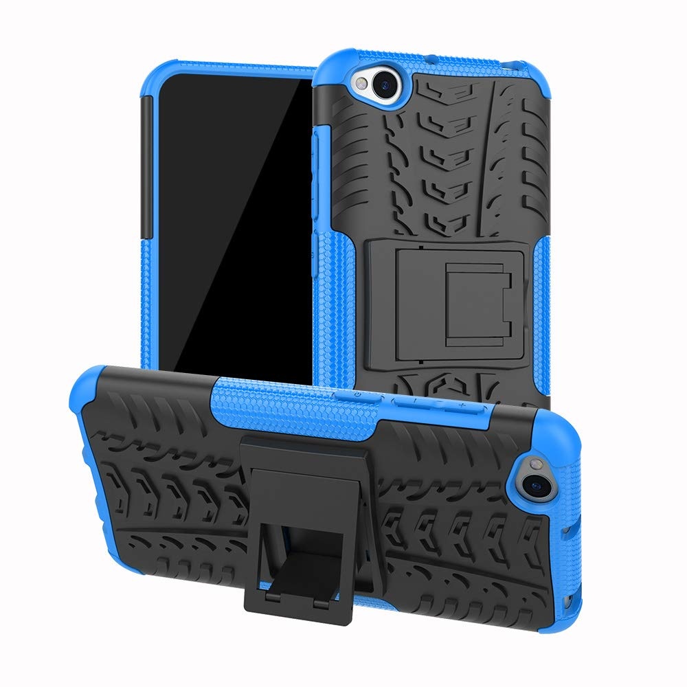 Xiaomi Redmi Go hoesje - Schokbestendige Back Cover - Blauw afbeelding