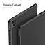 Tablet hoes geschikt voor Lenovo Tab P11 - Dux Ducis Domo Book Case - Zwart