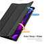 Tablet hoes geschikt voor Lenovo Tab P11 - Dux Ducis Domo Book Case - Zwart