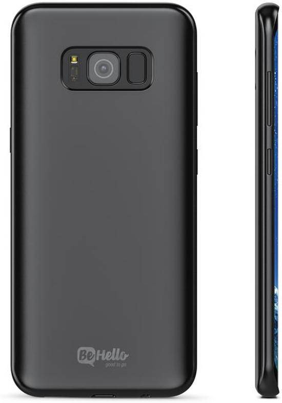BeHello Samsung Galaxy S8+ Back Cover - Zwart afbeelding