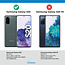 Case2go - Hoesje geschikt voor Samsung Galaxy S20 - Wallet Book Case -  Ruimte voor 3 pasjes - Licht Bruin