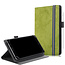 Case2go Universele 7/8 inch tablet hoes - Wallet Book Case - Groen