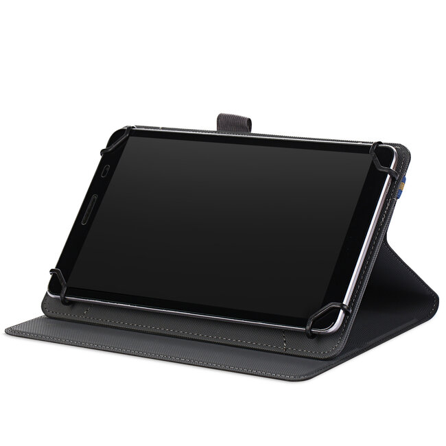 Universele 7/8 inch tablet hoes - Wallet Book Case - Groen