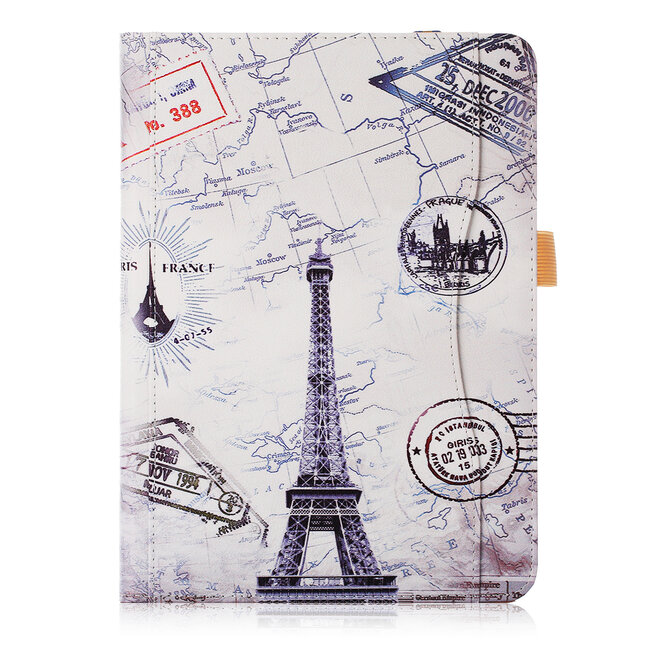 Tablet hoes geschikt voor Apple iPad Pro 11 - Wallet Book Case - Eiffeltoren