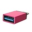 USB 3.1 Type C naar USB 3.0 OTG Adapter voor o.a. iPhone, Macbook en Chromebook - Roze