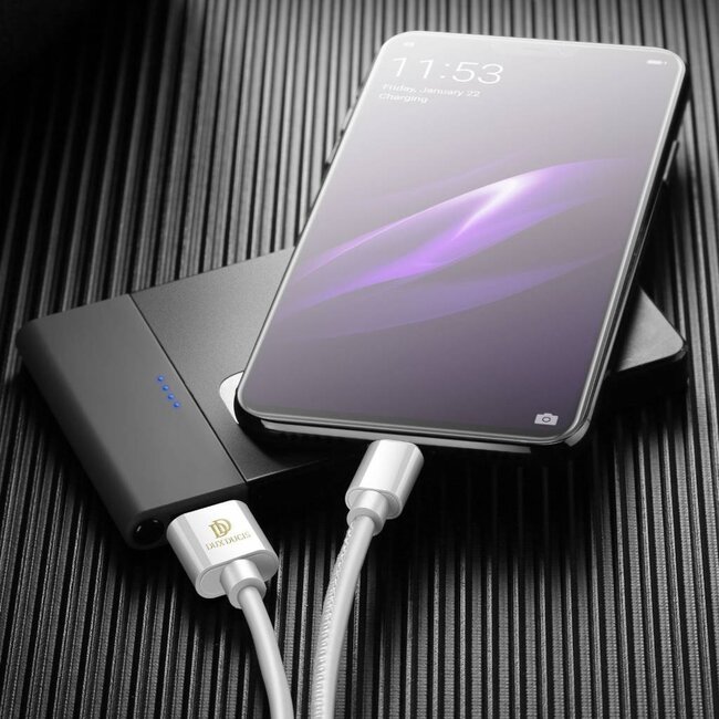 Dux Ducis K-Max Series - Micro USB kabel - 1 meter - Rood