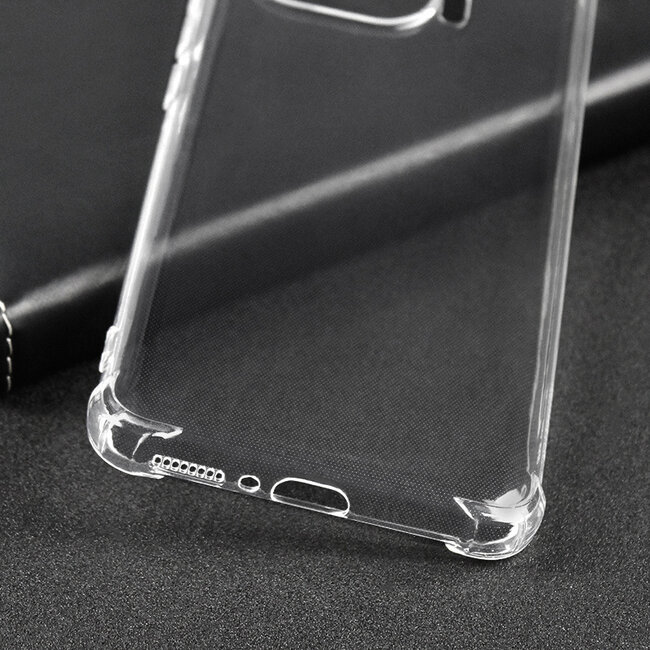 Xiaomi Mi 11 Pro Hoesje + Screenprotector- Clear Soft Case - Siliconen Back Cover - Shock Proof TPU - Transparant