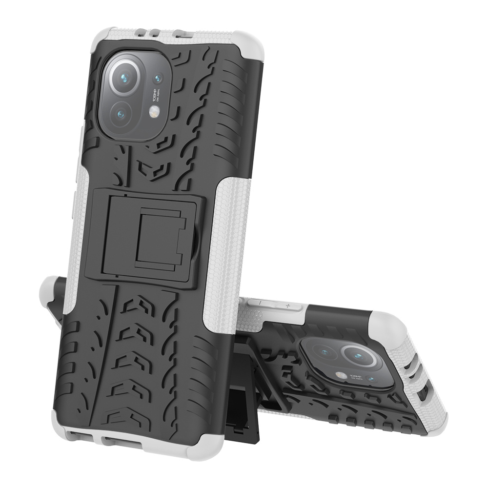 Xiaomi Mi 11 Hoesje - Schokbestendige Back Cover - Wit afbeelding