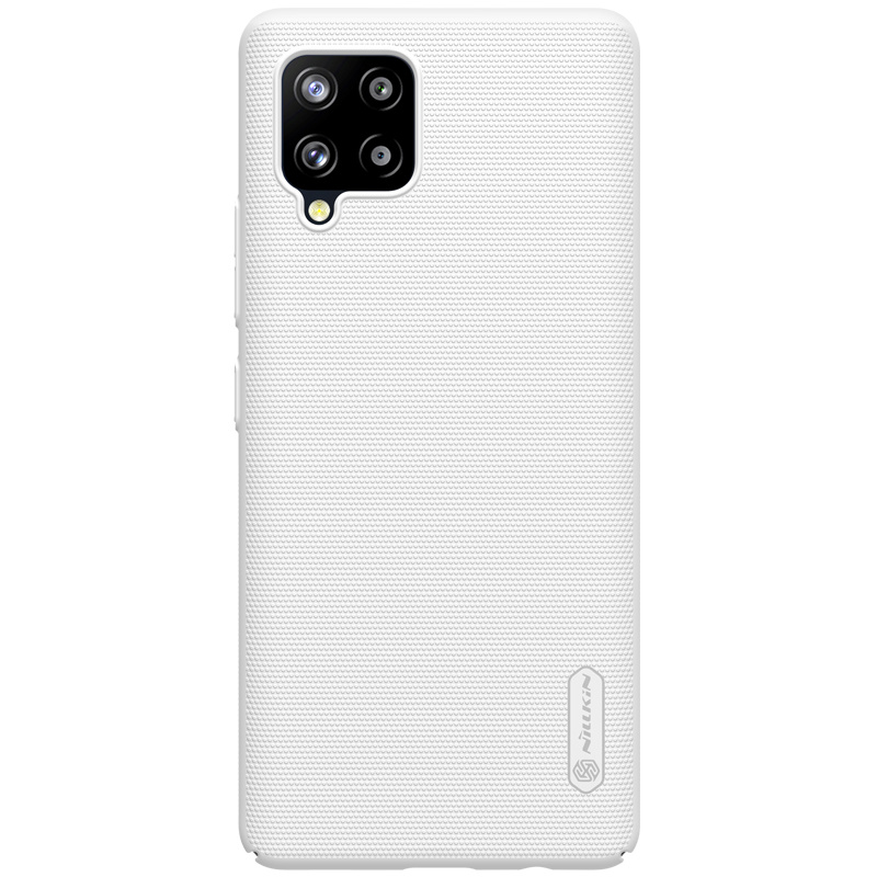 Nillkin - Samsung Galaxy A42 5G Hoesje - Super Frosted Shield - Back Cover - Wit afbeelding