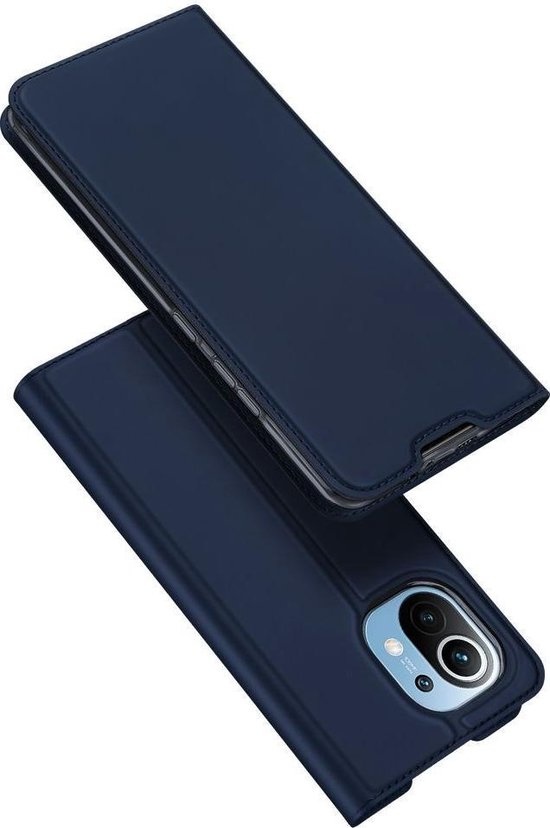 Xiaomi Mi 11 hoesje - Dux Ducis Skin Pro Book Case - Donker Blauw afbeelding