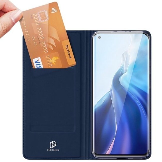Xiaomi Mi 11 hoesje - Dux Ducis Skin Pro Book Case - Donker Blauw