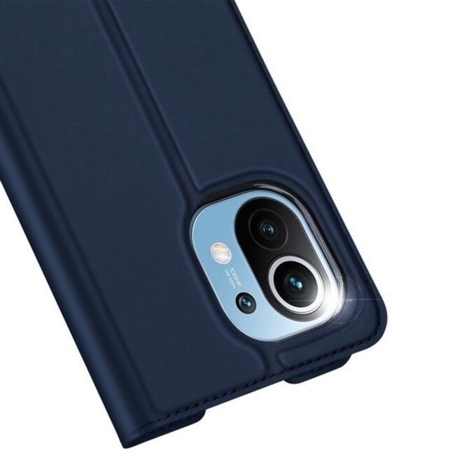 Xiaomi Mi 11 hoesje - Dux Ducis Skin Pro Book Case - Donker Blauw