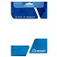 Case2go - Tablet hoes geschikt voor Samsung Galaxy Tab A7 Lite - Draaibare Book Case Cover + Screenprotector - 8.7 inch - Bruin