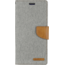 Mercury Goospery Samsung Galaxy S20 Plus Hoesje - Mercury Canvas Diary Wallet Case - Hoesje met Pasjeshouder - Grijs