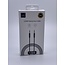 WIWU - 3.5 MM AUX kabel - AUX kabel auto - Nylon - 1 meter - Zwart