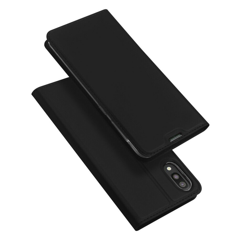 Hoesje geschikt voor Samsung Galaxy M10 - dux ducis skin pro book case - zwart afbeelding