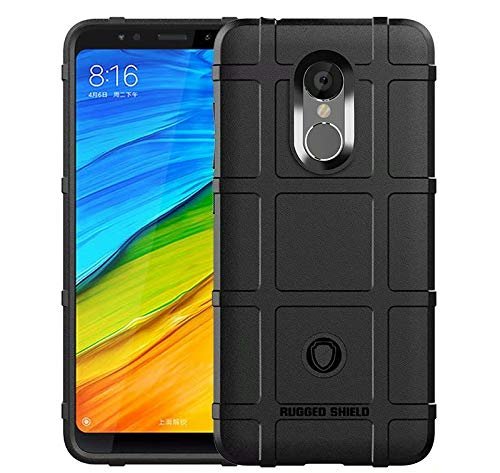Hoesje voor Xiaomi Redmi 5 - Beschermende hoes - Back Cover - TPU Case - Zwart afbeelding