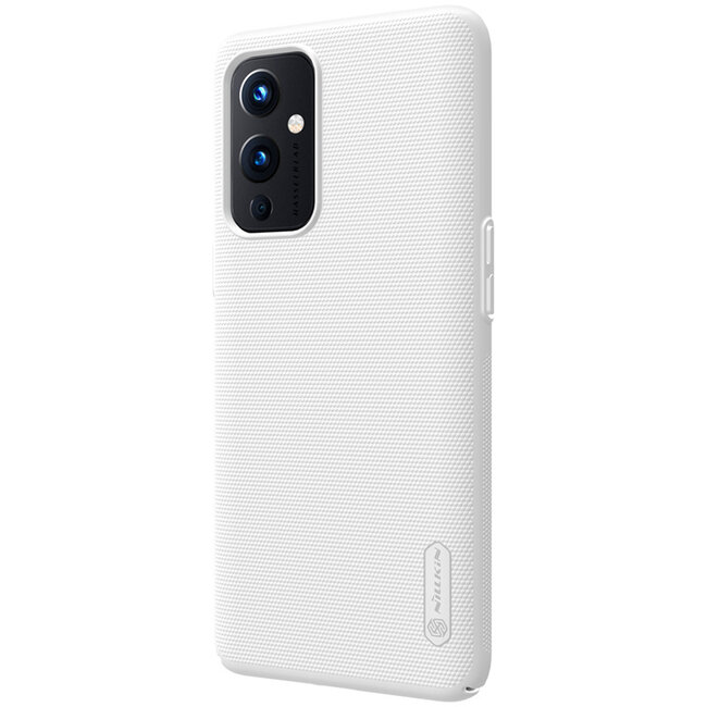 Nillkin Super Frosted Shield - Hoesje geschikt voor OnePlus 9 Wit