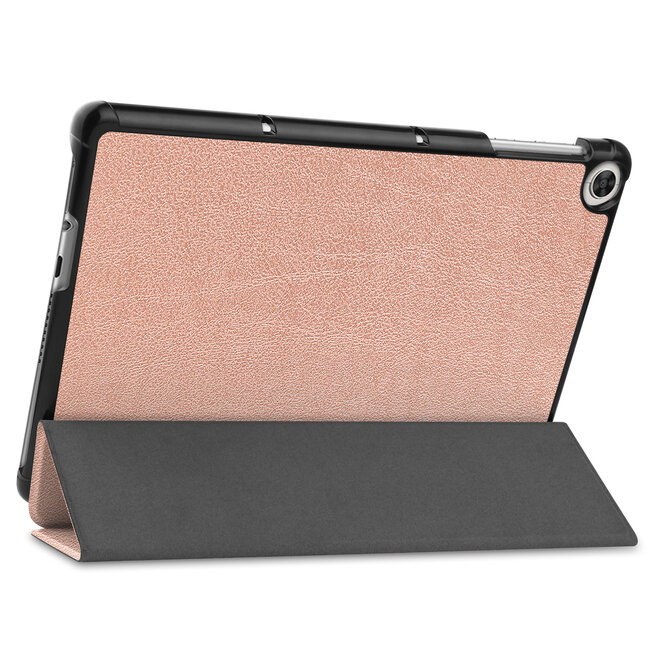 Tablet hoes geschikt voor Huawei MatePad T 10S  (10.1 Inch) - Tri-Fold Book Case - RosÃ© Goud