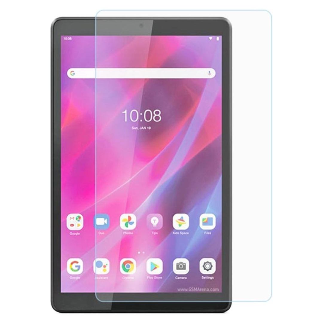 Case2go - Tablet Screenprotector geschikt voor Huawei MediaPad M5 Lite - 8.0 Inch - Tempered Glass - Case Friendly - Transparant afbeelding