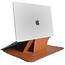 WIWU Alita MacBook Pro Sleeve - laptop sleeve - 15.4 inch - Slim Stand Macbook Standaard - Bruin