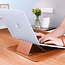 WIWU Alita MacBook Pro Sleeve - laptop sleeve - 15.4 inch - Slim Stand Macbook Standaard - Bruin