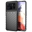 Hoesje geschikt voor Xiaomi Mi 11 Ultra - Back cover - Flexibel TPU - Schokbestendig - Zwart