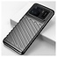 Hoesje geschikt voor Xiaomi Mi 11 Ultra - Back cover - Flexibel TPU - Schokbestendig - Zwart