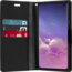Hoesje geschikt voor Samsung Galaxy S20 Ultra -Mercury Canvas Diary Wallet Case - Hoesje met Pasjeshouder - Zwart