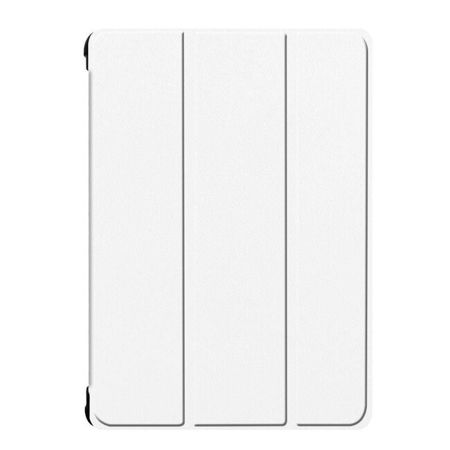 Tablet hoes geschikt voor Lenovo Tab P10 - Tri-fold Book Case - Wit