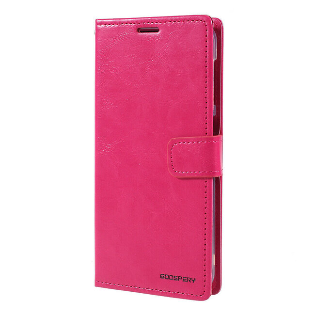 Telefoonhoesje geschikt voor Apple iPhone 13 Mini - Blue Moon Diary Wallet Case - Roze