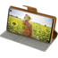 Hoesje geschikt voor Samsung Galaxy Note 20 Ultra -Mercury Canvas Diary Wallet Case - Hoesje met Pasjeshouder - Grijs