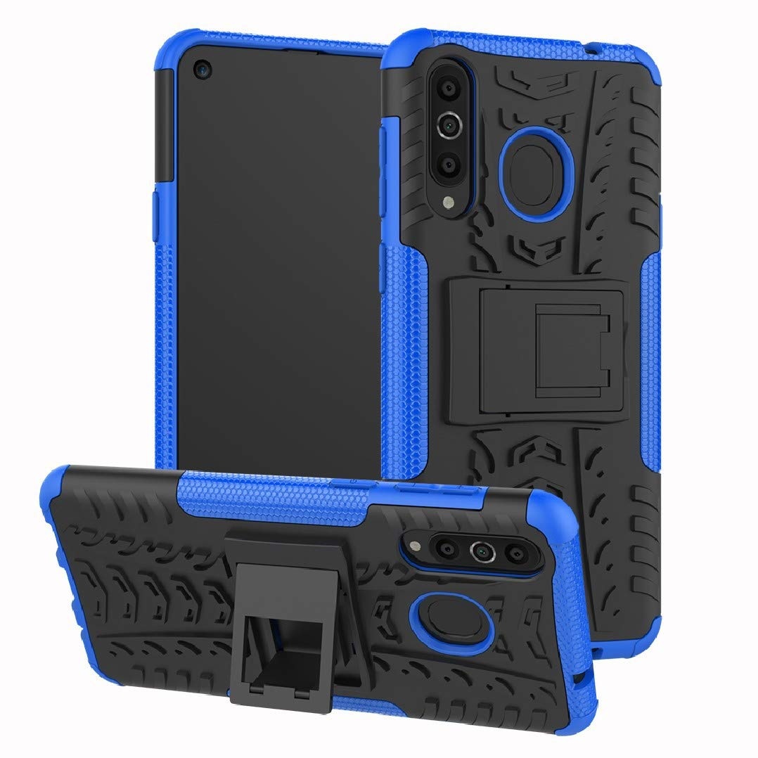 Samsung Galaxy A8s hoesje - Schokbestendige Back Cover - Blauw afbeelding