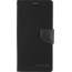 Mercury Goospery Samsung Galaxy Note 20 Hoesje - Mercury Canvas Diary Wallet Case - Hoesje met Pasjeshouder - Zwart