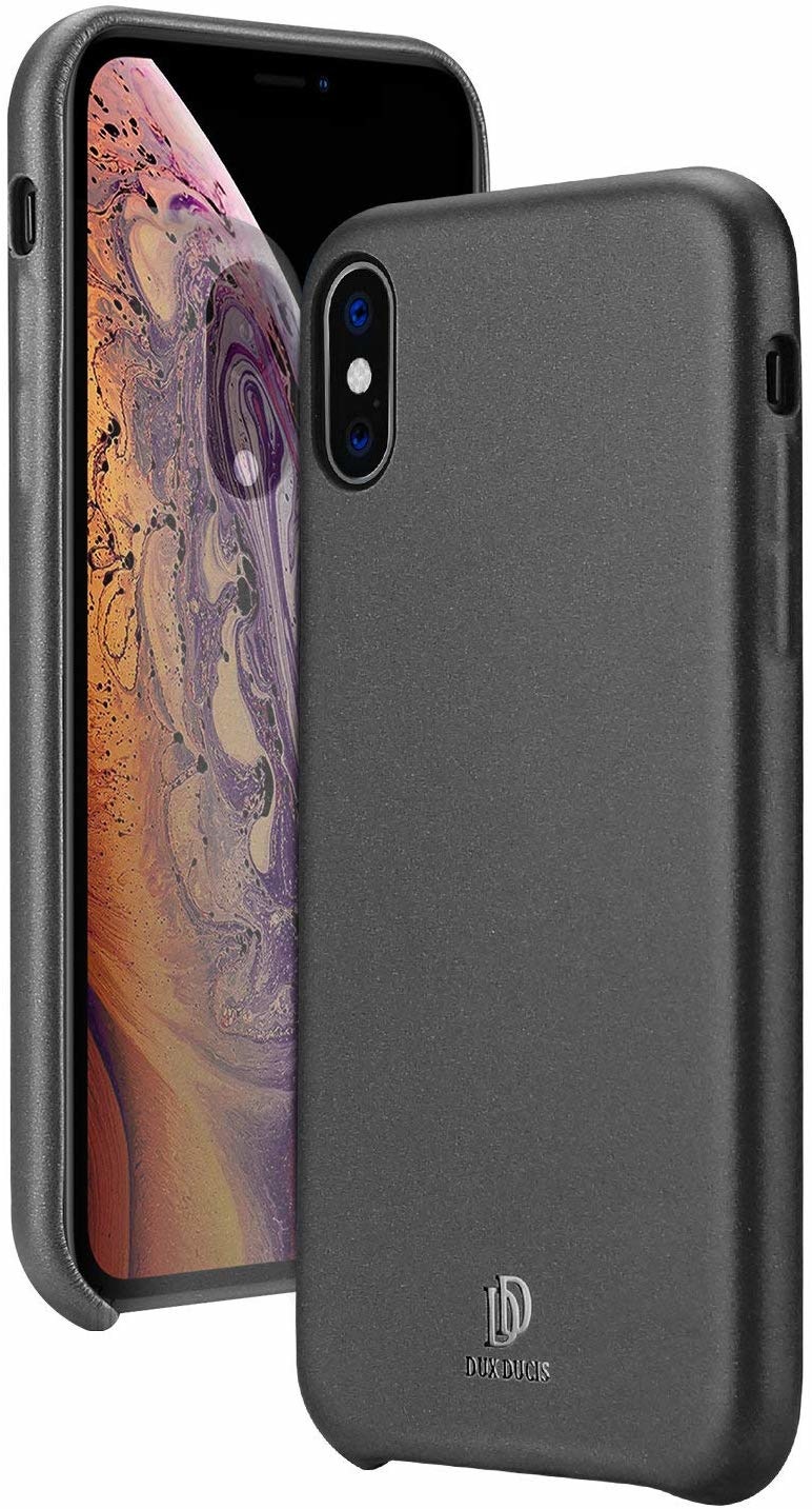Hoesje geschikt voor iPhone XS Max - Dux Ducis Skin Lite Back Cover - Zwart afbeelding