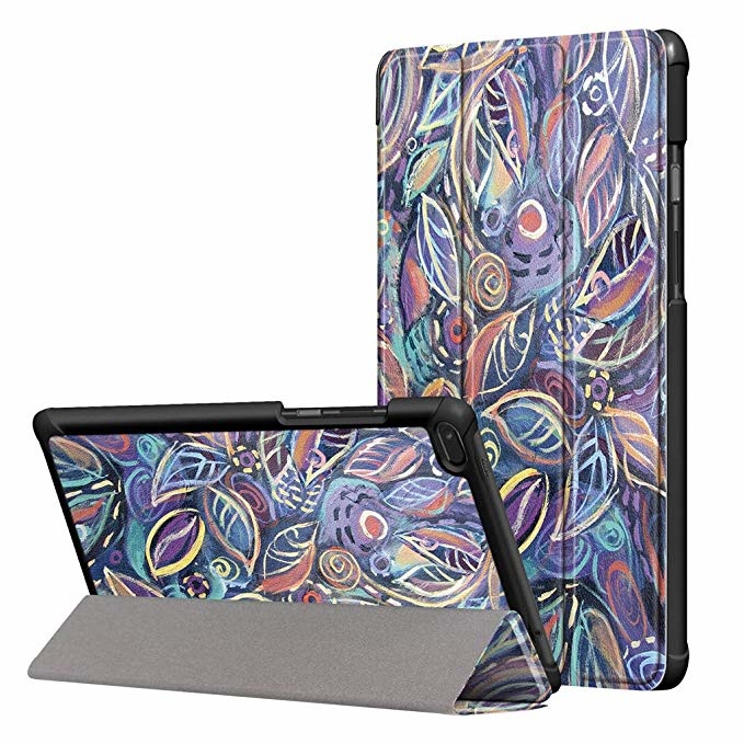 Tablet hoes geschikt voor Lenovo Tab E8 hoes (TB-8304F) - Tri-Fold Book Case - Painting afbeelding
