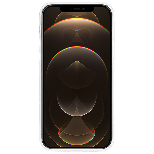 Hoes geschikt voor iPhone 12 Mini / Apple magnetische Ring &amp; oplaadfunctie - TPU Back Cover - Transparant