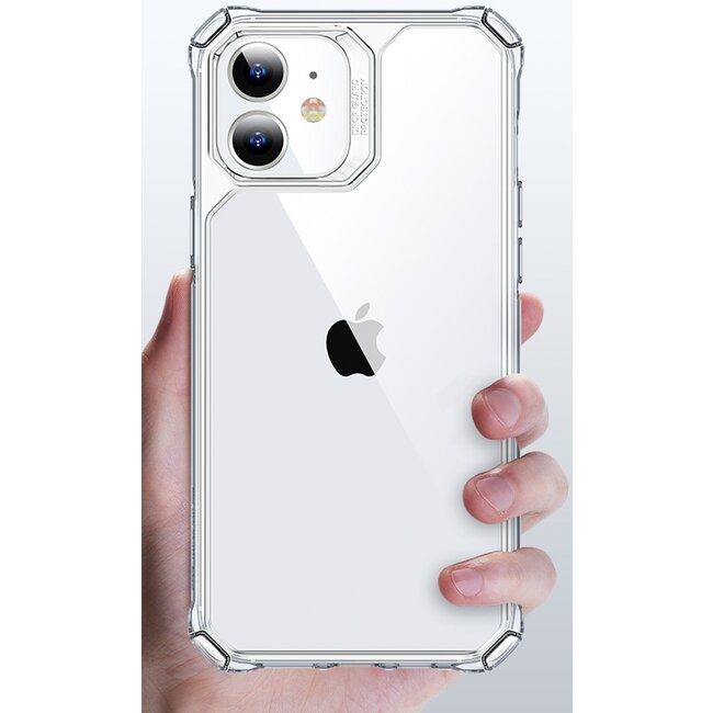 ESR Air Armor - Hoesje geschikt voor iPhone 12 Mini Hoes - Schokbestendige Back Cover - Extreme TPU Back Cover - Transparant