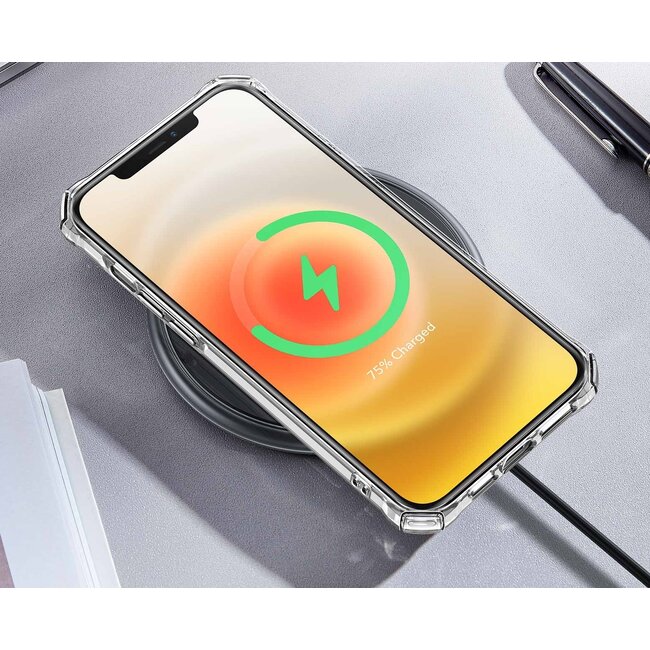 ESR Air Armor - Hoesje geschikt voor iPhone 12 Mini Hoes - Schokbestendige Back Cover - Extreme TPU Back Cover - Transparant