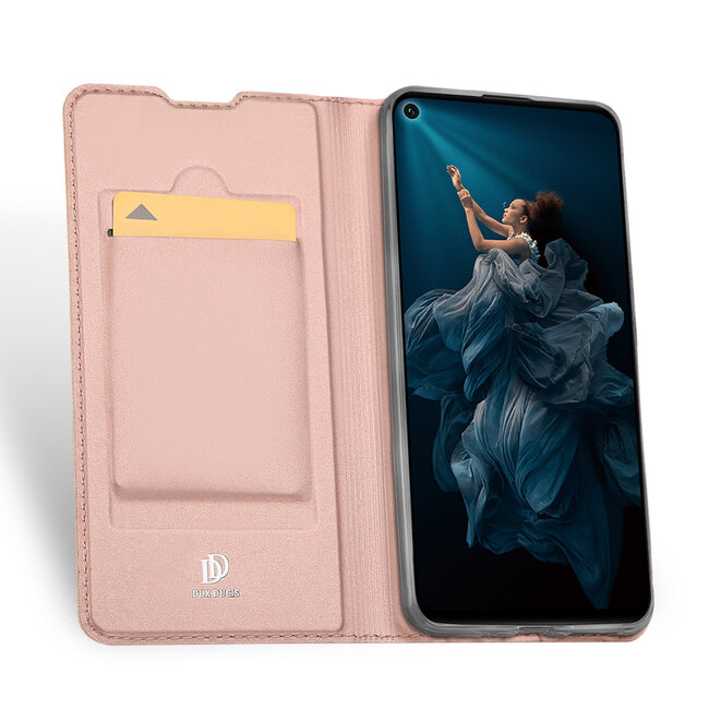 Hoesje geschikt voor Honor 20 - Dux Ducis Skin Pro Book Case - RosÃ©-Goud