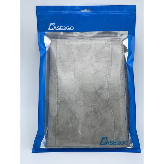 Universele 7/8 inch tablet hoes - Wallet Book Case - Grijs
