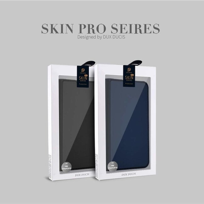 Hoesje geschikt voor Asus ZenFone Max Pro (M2) (ZB631KL) - Dux Ducis Skin Pro Book Case - Zwart