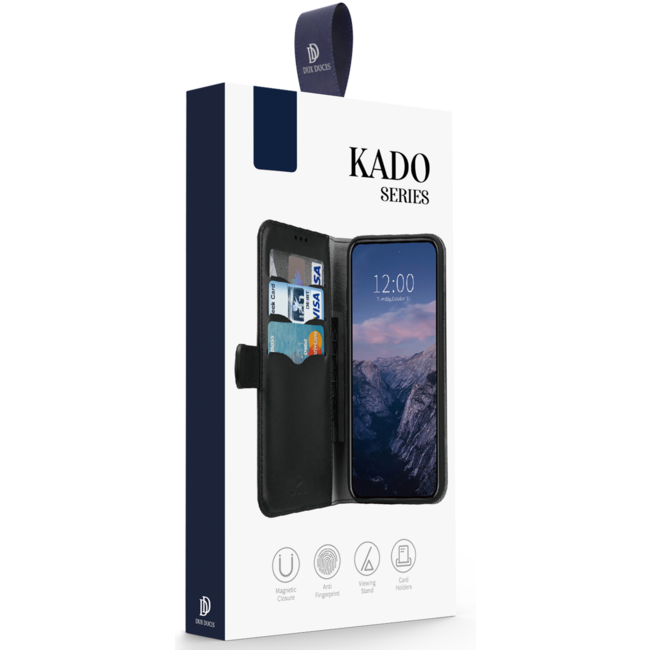 Huawei P Smart Plus (2019) hoesje - Dux Ducis Kado Wallet Case - Blauw