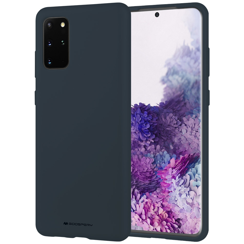 Samsung Galaxy S20 Plus Hoesje - Soft Feeling Case - Back Cover - Donker Blauw afbeelding